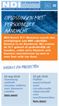 Mobile Screenshot of ndi.nl
