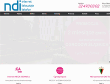 Tablet Screenshot of ndi.net.pl